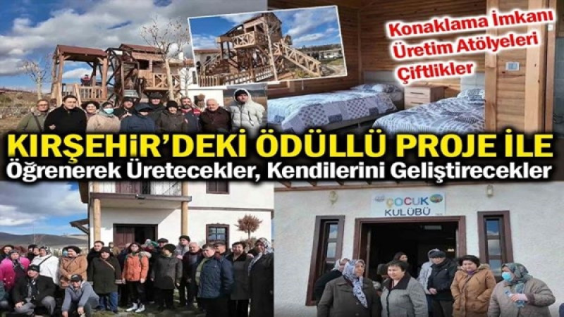 Kırşehir'deki Ödüllü Proje Yakında Hizmete Giriyor