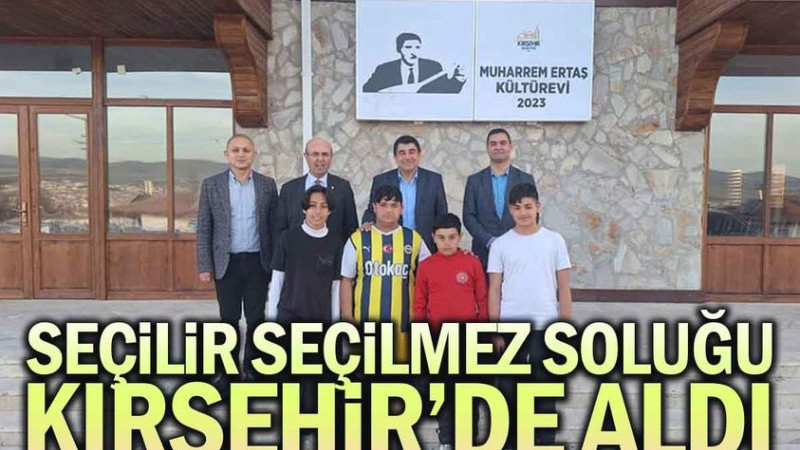 Seçilir Seçilmez Soluğu Kırşehir'de Aldı