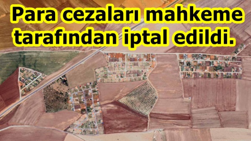  Para cezaları mahkeme tarafından iptal edildi.