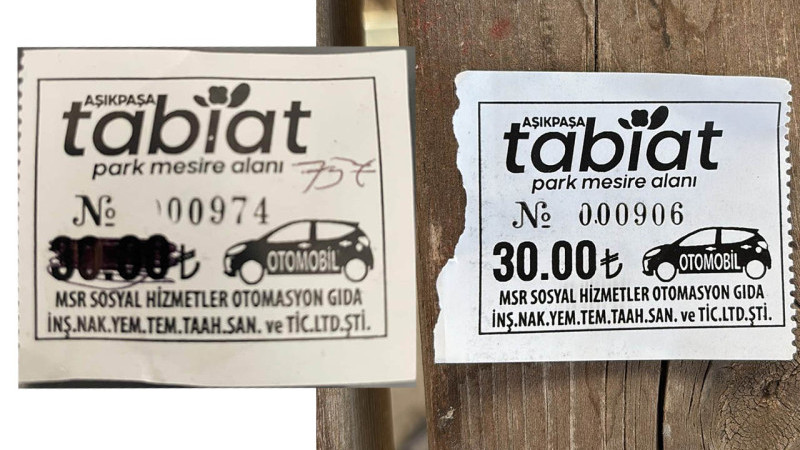 Aşıkpaşa Tabiat Parkı’nda 75 TL’lik giriş ücreti tartışma yarattı! 