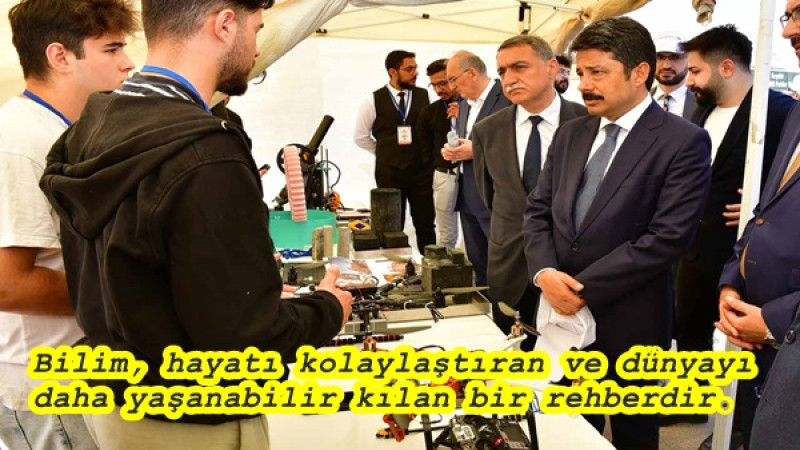  Bilim, hayatı kolaylaştıran ve dünyayı daha yaşanabilir kılan bir rehberdir. 