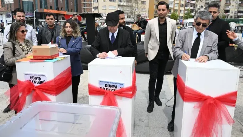 Kırşehir'de dünya dilek günü etkinliği düzenlendi