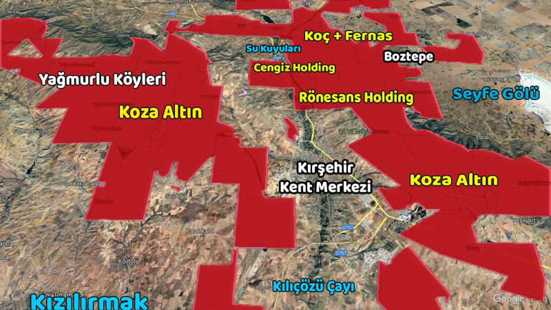  Kırşehir’i ekolojik ve toplumsal bir kuşatma altına sokacak. 