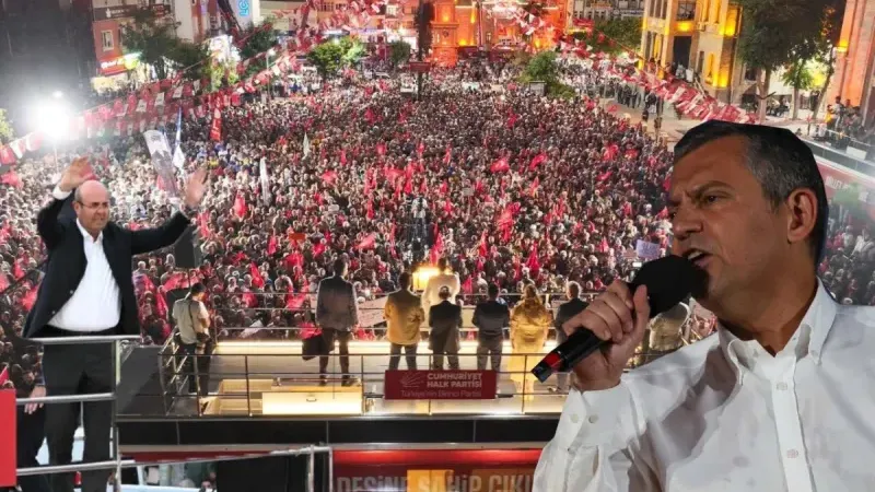Aksaray’da düzenlenen mitinge on binlerce yurttaş katıldı.