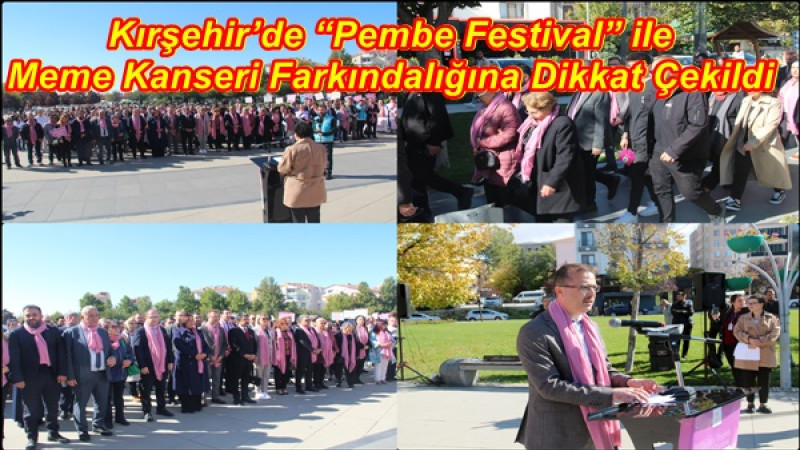 ChatGPT: Kırşehir’de “Pembe Festival” ile Meme Kanseri Farkındalığına Dikkat Çekildi