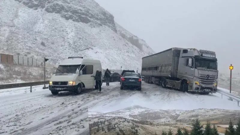 Kış bu yıl erken geldi. zirai don bekleniyor.
