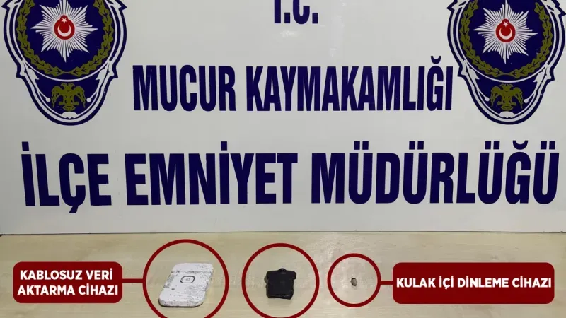 Mucur’da Kopya Düzeneğiyle Sınava Giren Şüpheli Yakalandı