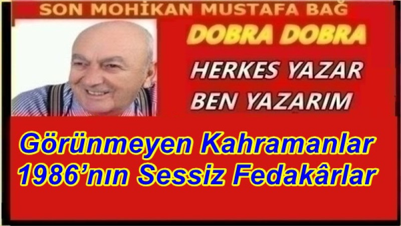 Görünmeyen Kahramanlar:1986’nın Sessiz Fedakârlar