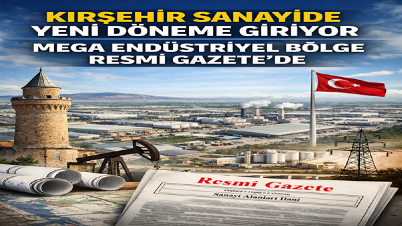 Kırşehir Ekonomisine Güç Katacak Mega Sanayi Yatırımı