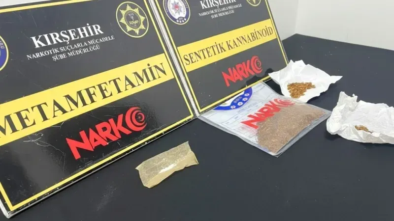 Kırşehir’de Uyuşturucu Operasyonu: 57 Gram Sentetik Madde Ele Geçirildi