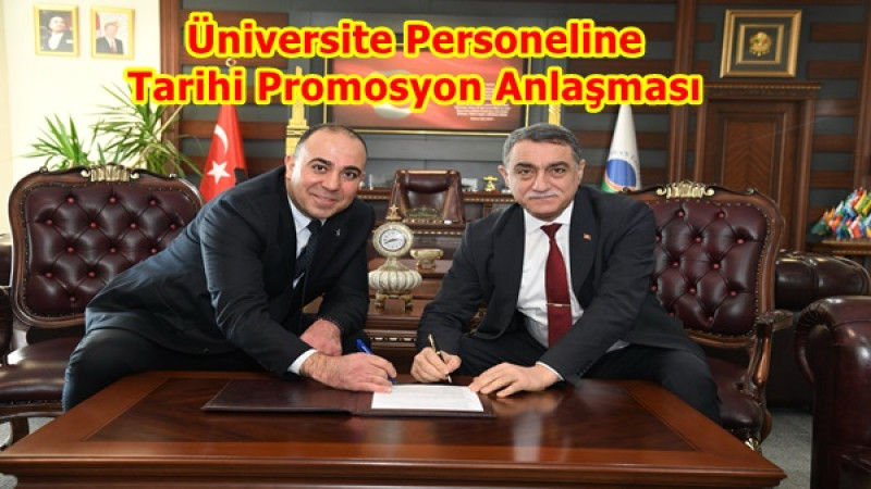 Üniversite Personeline Tarihi Promosyon Anlaşması