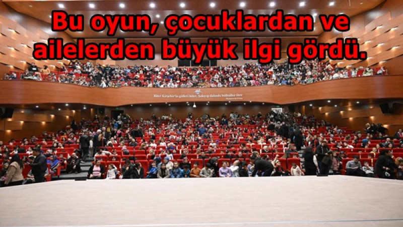 Bu oyun, çocuklardan ve ailelerden büyük ilgi gördü.