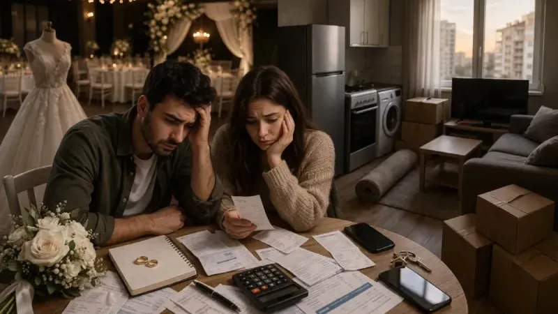 Aşk Var, Bütçe Yok: Evlenmenin Bedeli 2 Milyon Liraya Dayandı