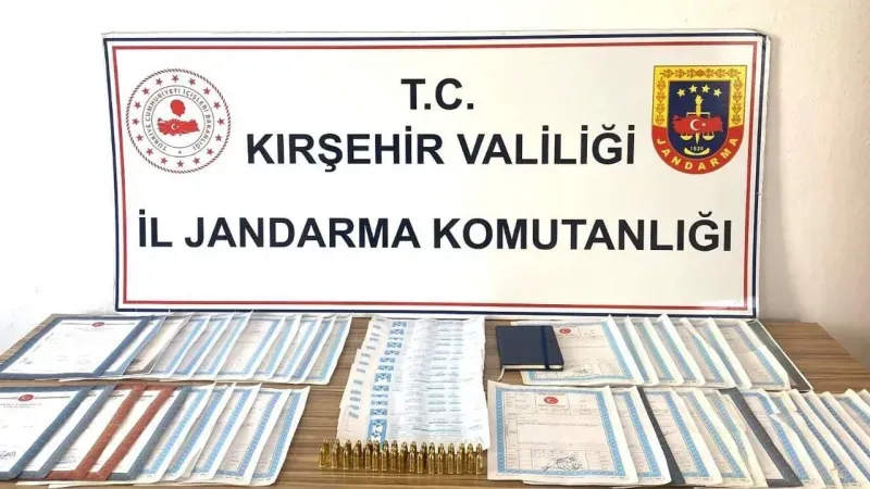 Kırşehir’de tefecilik yapan kişilere yönelik operasyon