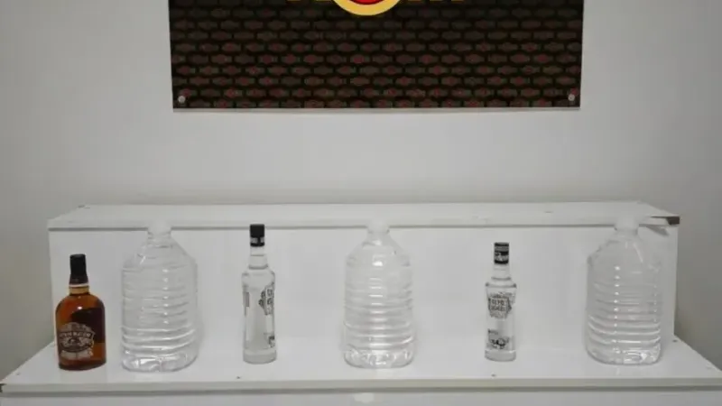 Kırşehir'de kaçak alkol üreticilerine yönelik başarılı bir operasyona daha