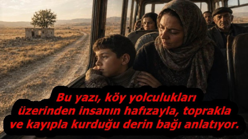 Şehir unutturur, köy hatırlatır