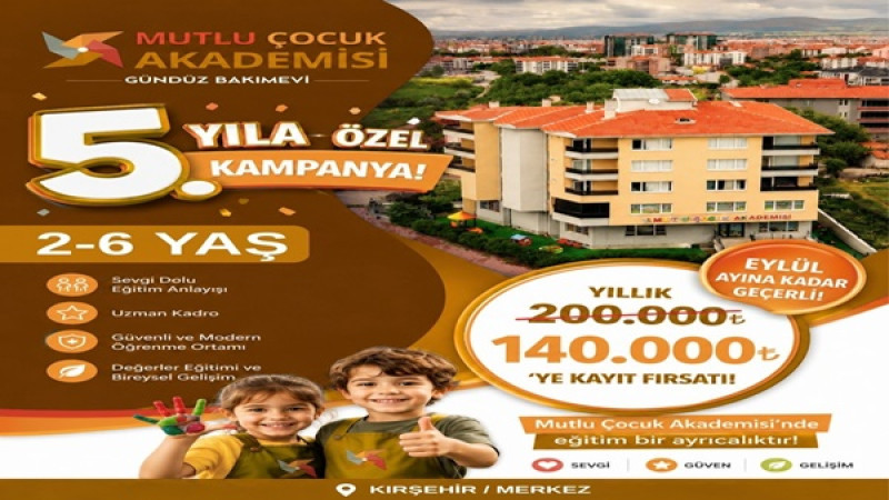  5. yılına özel kampanya