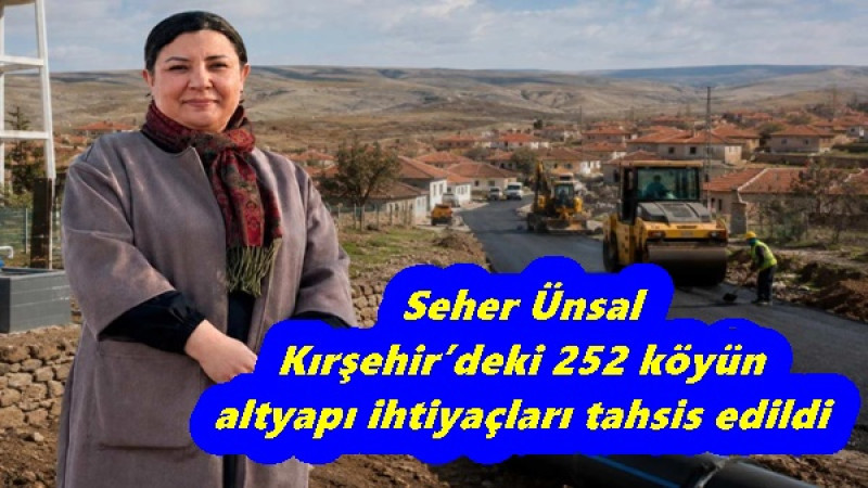 Kırşehir’deki 252 köyün altyapı ihtiyaçları tahsis edildi