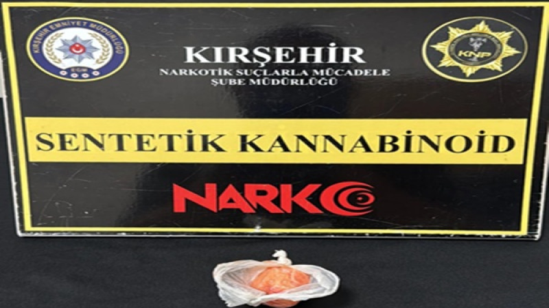 Kırşehir'de uyuşturucu madde operasyonu