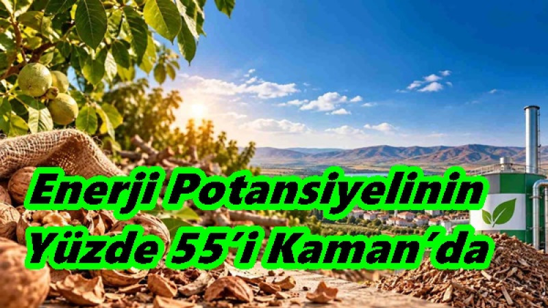 Enerji Potansiyelinin Yüzde 55’i Kaman’da
