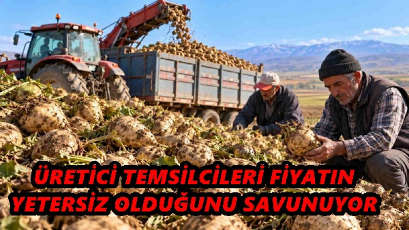ÜRETİCİ TEMSİLCİLERİ FİYATIN YETERSİZ OLDUĞUNU SAVUNUYOR